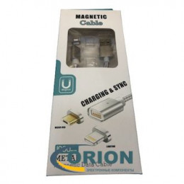 Шнур Lightning для iPhone 1.0м магнитный Magnetic Cable
