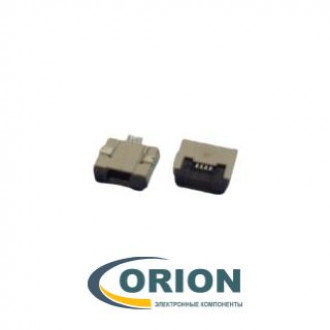 FFC/FPC ZIF-04 Гнездо 4 контакта угловое 0.5мм, крышка-прижим, нижний контакт, SMD/SMT