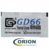 Паста теплопроводная Thermal grease GD66 серая 0.05гр (пакет)