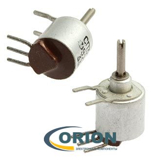 Резистор подстроечный      4,7ком  СП3-16А-0,125Вт (Mark: 4К7М) ±20% характеристика А, вал 2-8