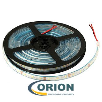 Светодиодная лента герметичная 2835 зеленая GREEN 60LED/м 8мм IP68 12V 1 метр