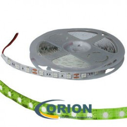 Светодиодная лента 5050 зеленая GREEN 60LED/м 8мм IP33 12V 1 метр