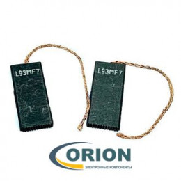 Щетки угольные 5x12.5x35 L93MF7 контакт из центра (комплект 2шт)