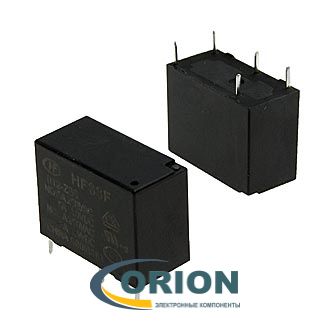 Реле HF33F-DC12V-C 12VDC 1C RUICHI (Mark: 33F-12VDC-C)