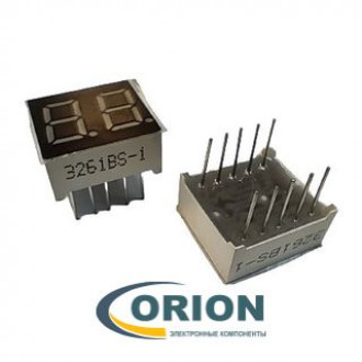 Индикатор цифровой 0.36" (9.2мм) двухразрядный 3261BS-1 (Red) ОА
