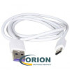 Шнур USB A штекер - USB Type-C штекер 1.0м RUICHI white