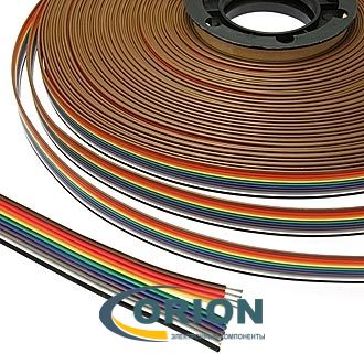 Шлейф RC-10 Color 24AWG медный шаг 1.5мм
