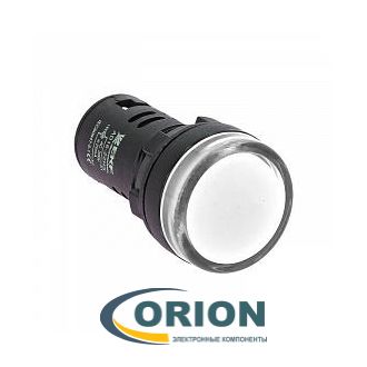 Лампа индикаторная 220V AD22-230В (LED) матрица белая
