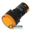 Лампа индикаторная 220V AD22-230В (LED) матрица желтая
