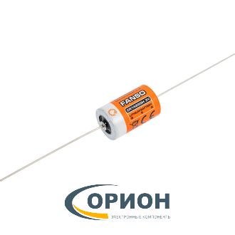 Батарейка CR14250H/P 3.0V 950mAh Li FANSO аксиальные выводы