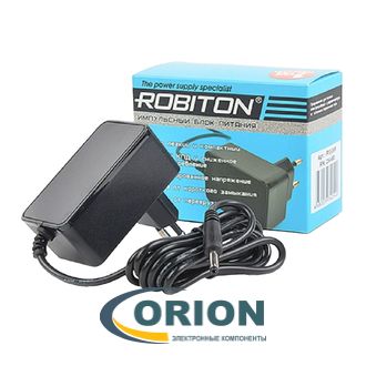 Блок питания 12V/2A (4.0х1.7) (+) - IR12-24W Robiton