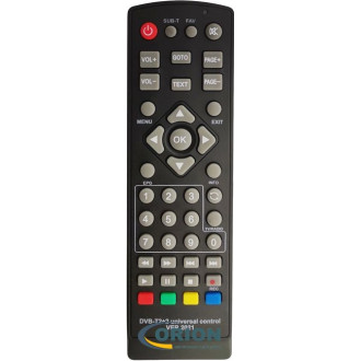 Пульт универсальный DVB-T2+2 ver.2021 (для цифровых ресиверов разных моделей)
