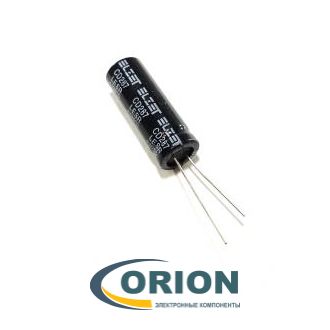 Конденсатор   2200uf   6.3V ELZET (+105C) CD287 10x30 low ESR (низкоимпедансные)