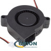 Вентилятор турбинный  50х50х15mm DC 24V 0.05А (скольжения) RUICHI RQU5015MS с гибким отводом 200мм 2 pin