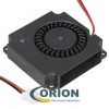 Вентилятор турбинный  40х40х10mm DC 24V 0.10А (скольжения) RUICHI RQU4010MS с гибким отводом 200мм 2 pin