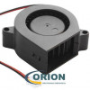 Вентилятор турбинный  40х40х20mm DC 24V 0.10А (скольжения) RUICHI RQU4020MS с гибким отводом 200мм 2 pin