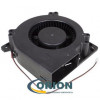 Вентилятор турбинный 120х120x32mm DC  5V 0.40A (скольжения) RUICHI RQU12032MS с гибким отводом 200мм 2 pin