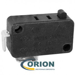 Микропереключатель KW7-07-03 ON-(OFF) 250V 16(5)A кнопочный 2 pin