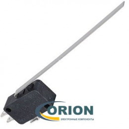 Микропереключатель KW7-27 ON-(ON) 250V 16(5)A рычажного типа 88мм