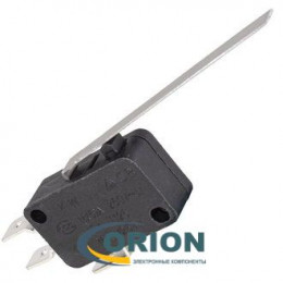 Микропереключатель KW7-23 ON-(ON) 250V 16(5)A рычажного типа 53мм