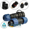 SZC13 6P-F-M IP68 без проводов 6 pin вилка + розетка на кабель
