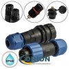 SZC13 7P-F-M IP68 без проводов 7 pin вилка + розетка на кабель