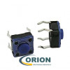 Кнопка WS6543-250AL 4 выводы IP67 (6х6х4.3)