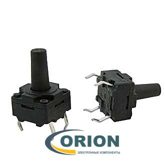 Кнопка WS88125-250AH 4 вывода IP67 (8х8х12.5)