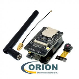 Плата отладочная ESP-32-CAM-MB WiFi Bluetooth с режимом модуля камеры OV2640 с антенной 2.4G