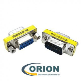 Переходник DB-9 9 pin (COM) гнездо  - DB-9 9 pin (COM) штекер