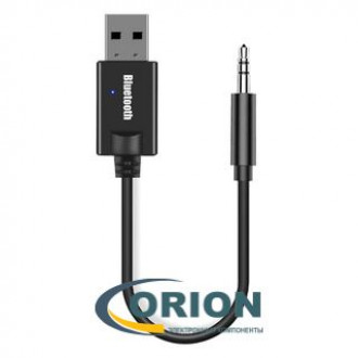 Переходник Беспроводной автомобильный приемник AUX Bluetooth v4.2 0.24м