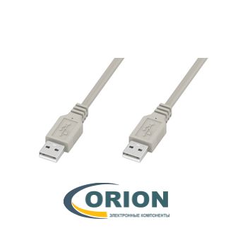 Шнур USB A штекер - USB A штекер 1.8м (v2.0) PREMIER