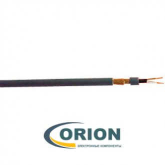 Провод микрофонный 2x0.22мм2 1 экран AK 2F OD6.2мм черный PERCON (Испания)