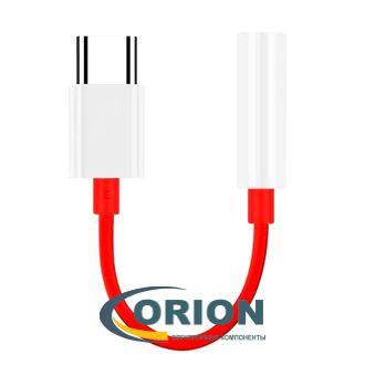 Переходник USB Type-C штекер - 3.5мм гнездо стерео с кабелем 0.10м GL-E+