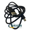 Шнур USB A штекер - USB Type-C штекер 1.0м Premier черный