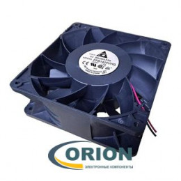 Вентилятор 140х140х51mm DC 24V 1.37A (подшипник) FFB1424VHG с гибким отводом 400мм 2 pin