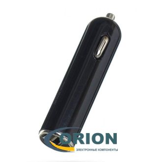 Автомобильный адаптер  5V 2000mA с USB разъемом JL-J11A LONG черный