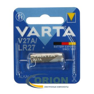 Батарейка 27A 12V Varta 7.7х28мм (Mark: V27A)