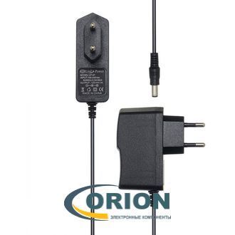 Блок питания 12V/1A (5.5х2.5) W120V010 WELL (узкий)