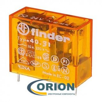 Реле 40.31.8.230.0000 230VAC 10A 1C FINDER
