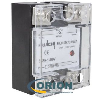 Реле Реле твердотельное SSR-1 440V  60A (R)D1 (4-16v) 1C RUICHI