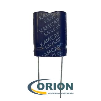 Ионистор  5.0F 5.5V KAMCAP (-40...70С) SP 10.5x20.5x27