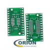 Переходник SOP24/SOIC24 1.27mm / SSOP24 0.65mm V1.0