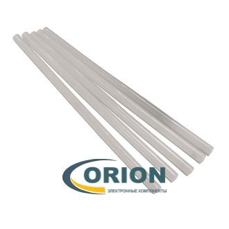Клеевой стержень d=7.4мм L=200 прозрачный Rexant