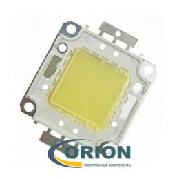 Светодиод матрица  30W (2700-3300Lm) белый холодный 6500K