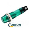 Лампа индикаторная 12V RWE-101 d=7.2мм зеленая