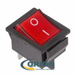Переключатель, выключатель SC767 ON-OFF 250V 15A 4 pin (красный)