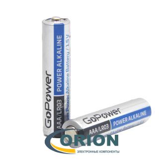 Батарейка LR03/ААА/286A 1.5V GO POWER