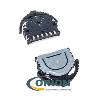 Переключатель движковый LY-K2-01 OFF (среднее положение) - 4 положения ON