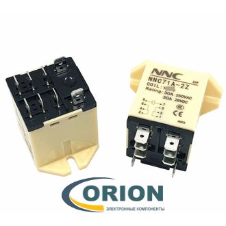 Реле NNC71A-2Z 220VAC 30A 2C NNC = JQX-30F (HHC71A)